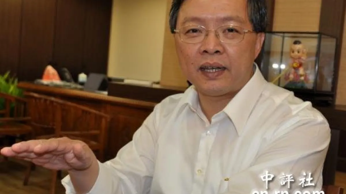 前高雄市副市長陳啟昱,將替換現任臺鹽董事長楊秋興掌臺鹽。(中評社)
