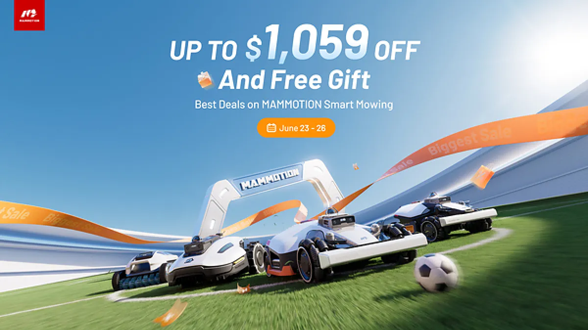 Save Big on Smart Outdoor Robotics with MAMMOTION Prime Day 2026 Deals