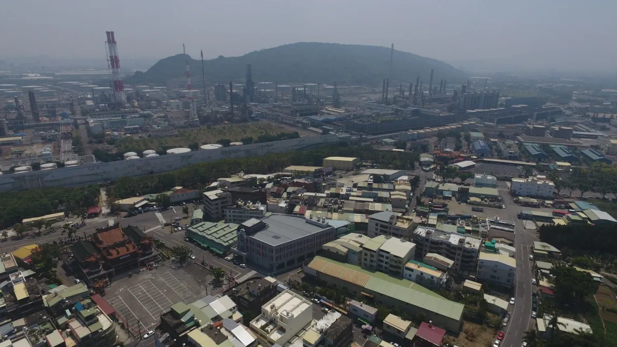 中油高雄煉油廠舊址將開發設置的楠梓產業園區,日前已通過環評。(資料照,地球公民基金會提供)