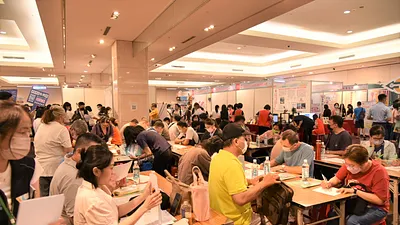 南分署將於在台南火車站附近新光三越中山店舉辦就博會,交通便捷、歡迎求職民眾踴躍參加。(圖/勞動力發展署雲嘉南分署提供)