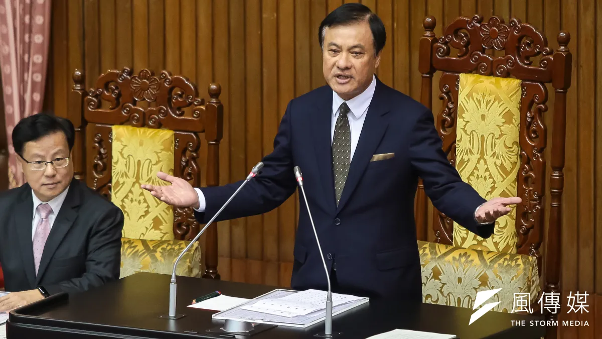 立法院長蘇嘉全主持院會,審查「農田水利會組織通則」部分條文修正草案。(顏麟宇攝)