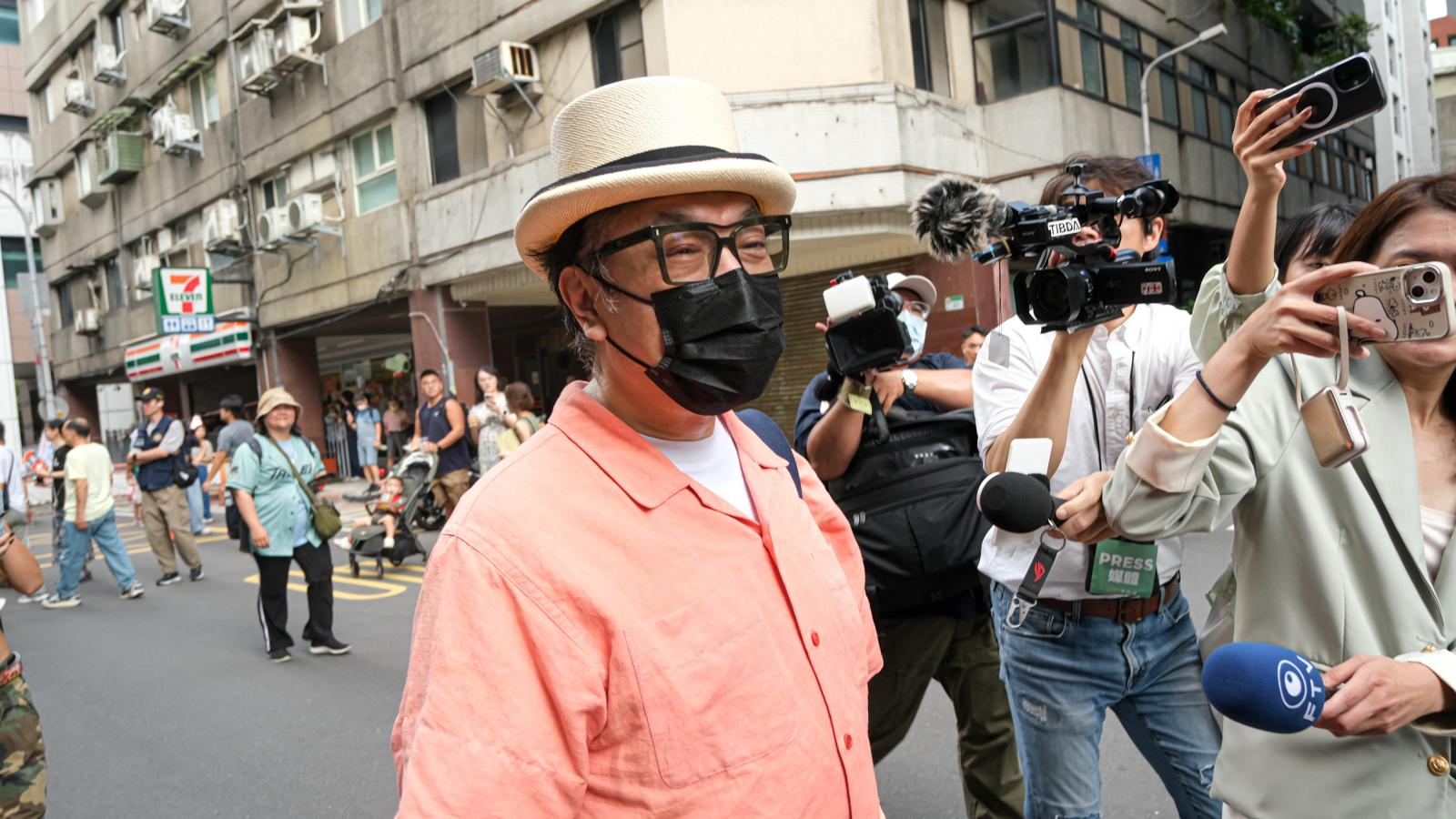 5萬人上街挺洋流!沈伯洋競總成立大會舉行 連蔡康永也來了