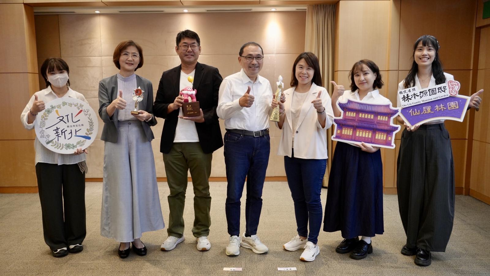 《月光織戀 仙履林園》光雕秀勇奪國內外三大獎 展現新北古蹟活化與文化創新成果