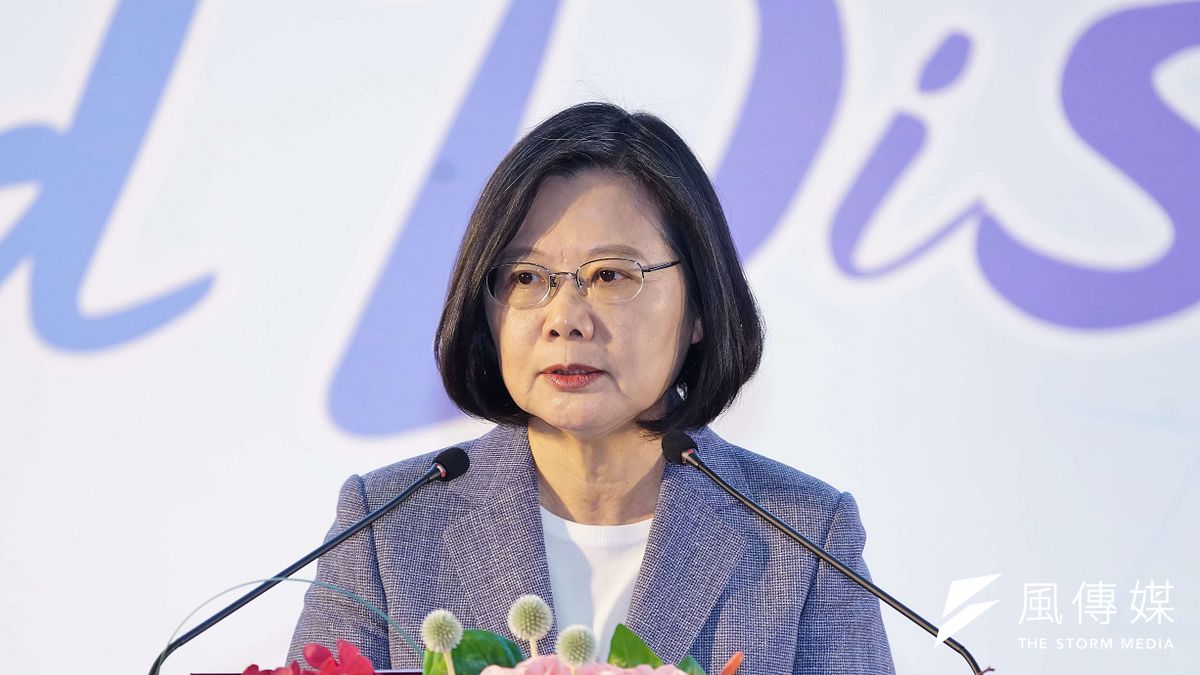 賀德芬針對蔡英文的博士論文學位提出質疑,總統府表示會對其不實言論提告。(盧逸峰攝) 賀德芬針對蔡英文的博士論文學位提出質疑,總統府表示會對其不實言論提告。(盧逸峰攝)