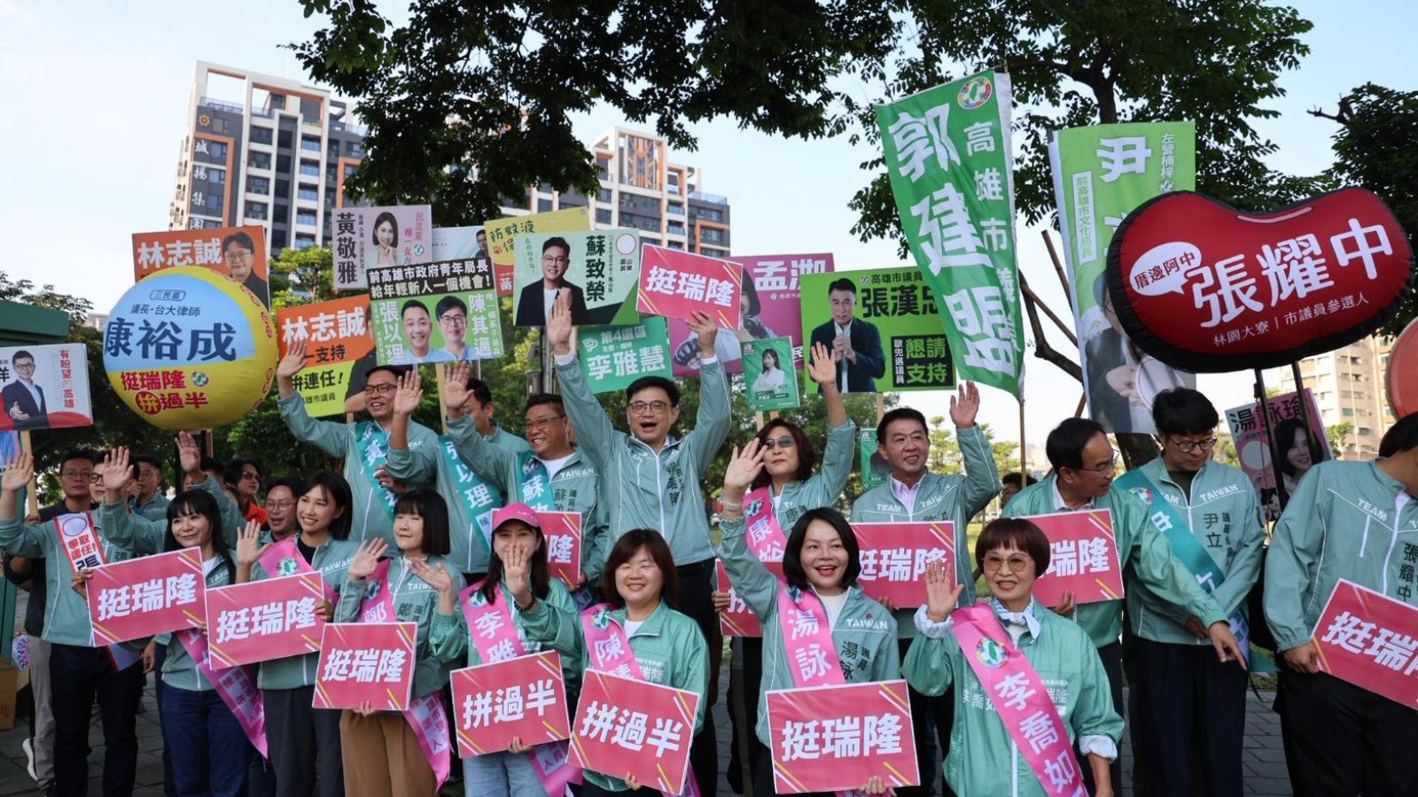 決戰80天!康裕成號召「高雄隊」跨區集結 挺賴瑞隆拚市長、議會過半