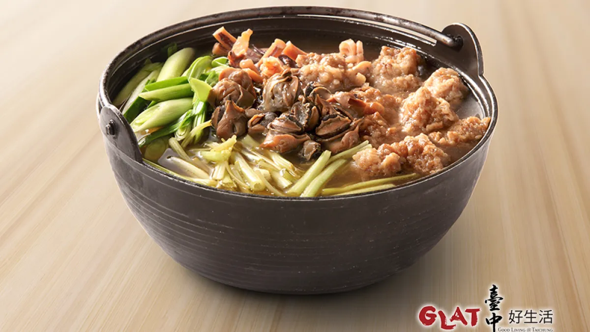 魷魚螺肉蒜是酒家菜經典代表之作,以螺肉、魷魚和蒜苗為主要食材。(圖/台中好生活提供)
