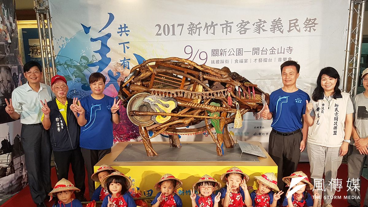 竹市客家義民祭活動9月9日將於關新公園及金山寺熱鬧登場。(圖/方詠騰攝) 竹市客家義民祭活動9月9日將於關新公園及金山寺熱鬧登場。(圖/方詠騰攝)