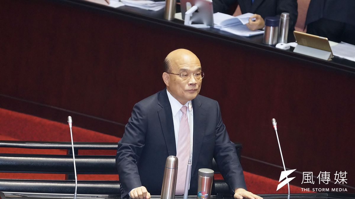 20191001-行政院長蘇貞昌赴立法院備詢。(盧逸峰攝) 20191001-行政院長蘇貞昌赴立法院備詢。(盧逸峰攝)