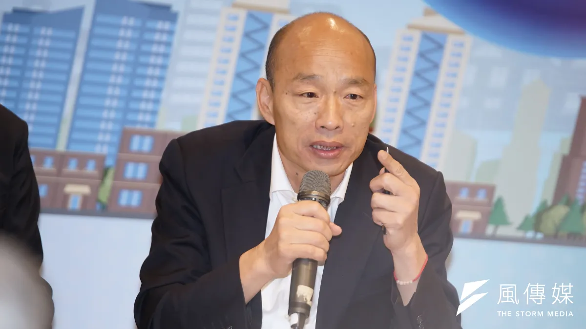 新台灣國策智庫最新民調顯示,前高雄市長韓國瑜(見圖)是最被討厭的台北市長可能參選人,有37.8%民眾表示最討厭他。(資料照,盧逸峰攝)