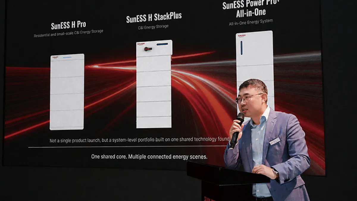 Sunwoda Energy Launches SunESS H Series and Deepens European Partnerships