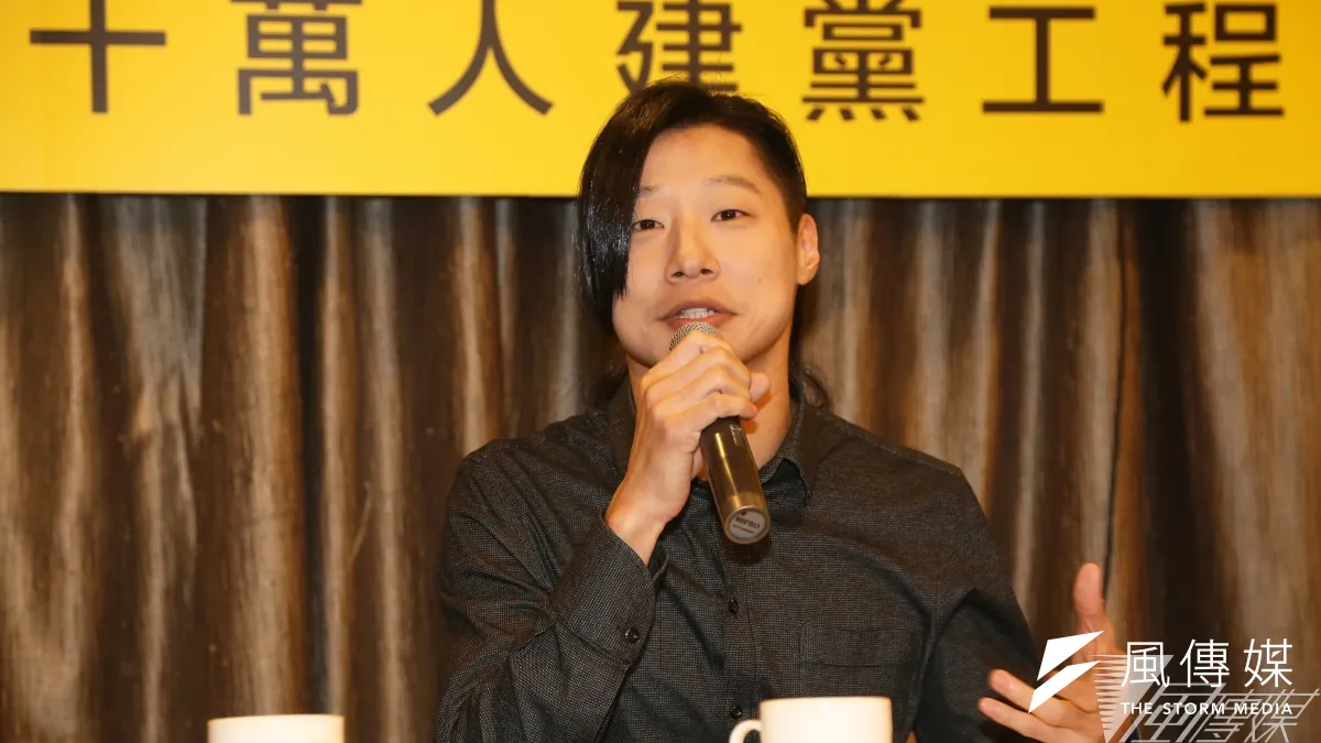 閃靈樂團主唱「Freddy」林昶佐22日正式宣布,出馬角逐大安區立委。(資料照片/楊子磊攝)