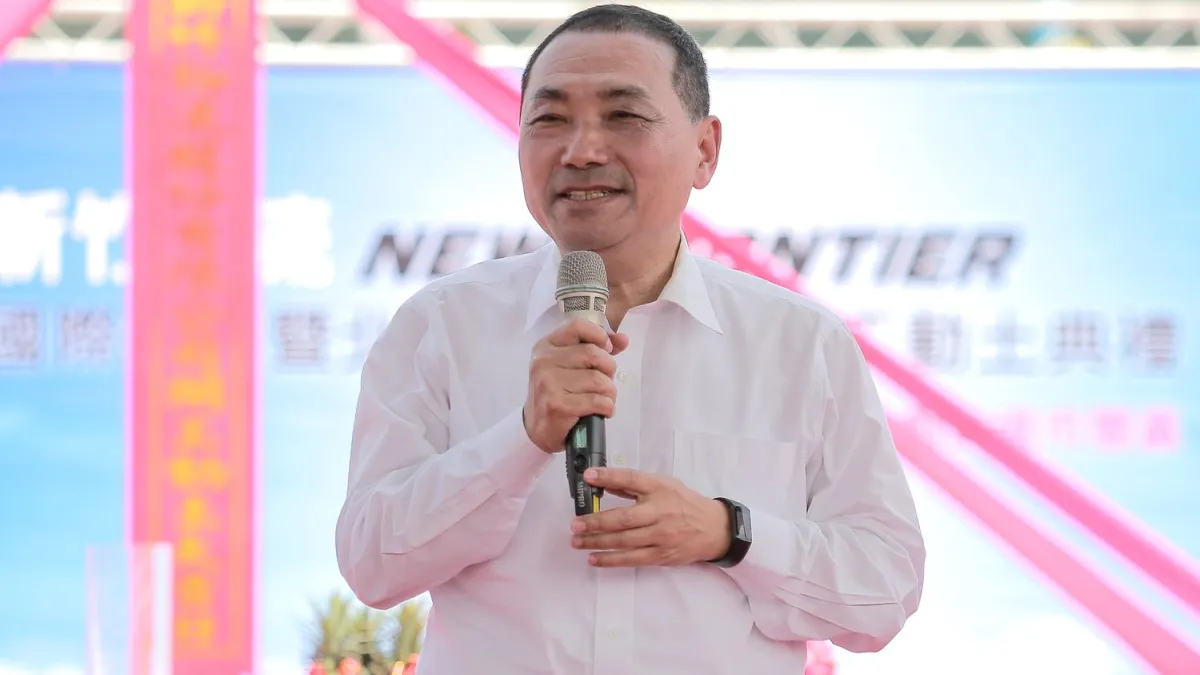 新北市長侯友宜。(圖/新北市經發局提供)