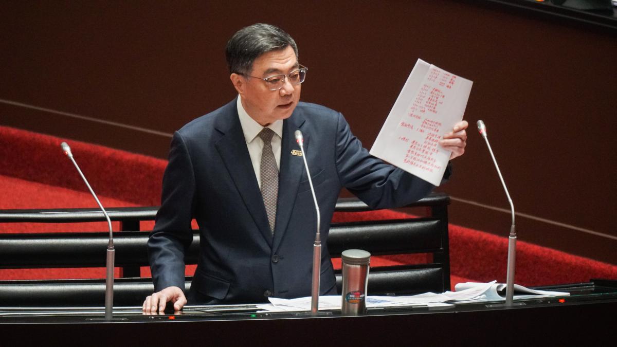 要開鍘了?在野追問致癌油風波「誰要下台」 卓榮泰:我自然會處理