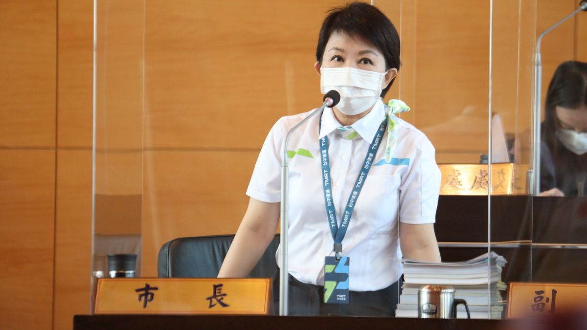 議員關切中捷列摻安全問題,盧秀燕市長答詢說明目前處理概況。(圖/台中市政府提供) 議員關切中捷列摻安全問題,盧秀燕市長答詢說明目前處理概況。(圖/台中市政府提供)