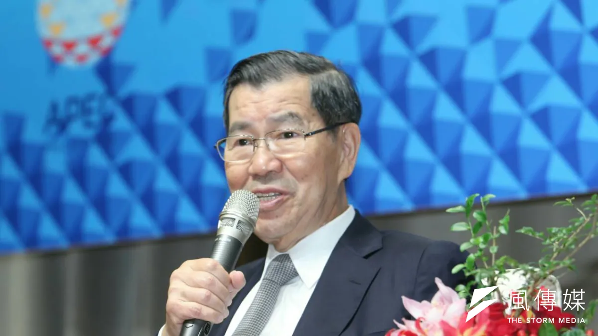 前副總統蕭萬長再度受馬英九總統指派,以領袖代表身分出席本屆馬尼拉APEC峰會。(陳明仁攝)