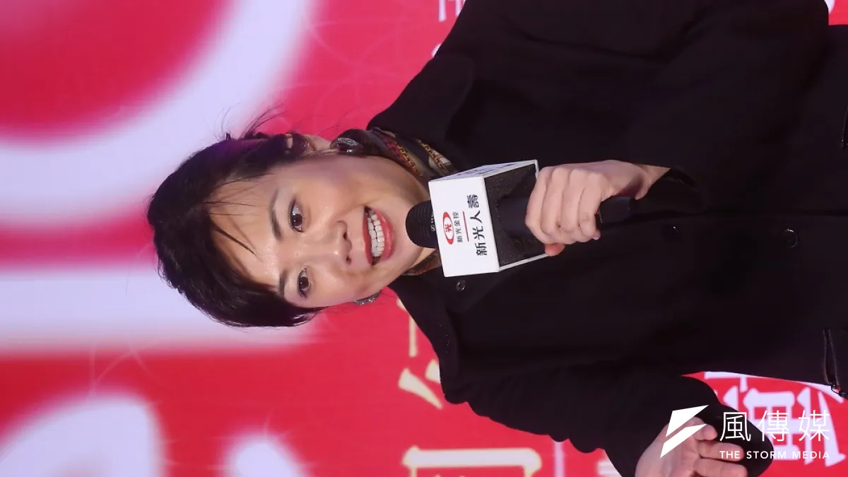吳欣盈2017年在新光金發動「兩個女人的戰爭」。(黃耀徵攝)