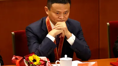近年深陷政治風暴的中國電商大亨馬雲(AP)