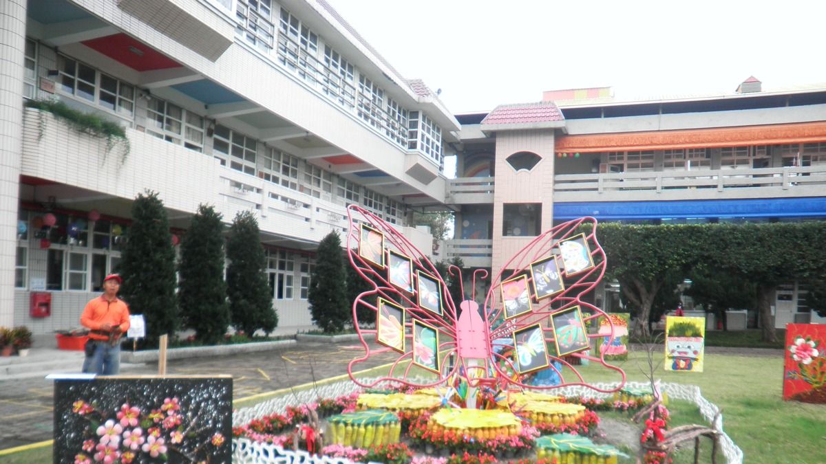 環保結合藝術 彰化螺陽國小獲「全國標竿學校」殊榮 環保結合藝術 彰化螺陽國小獲「全國標竿學校」殊榮