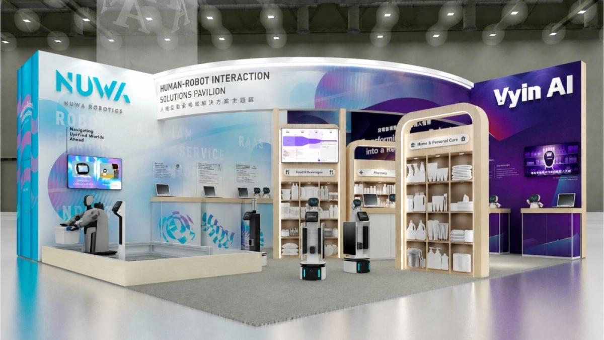 橘子旗下Vyin AI首登COMPUTEX 搶攻「機器人大腦」零售新藍海