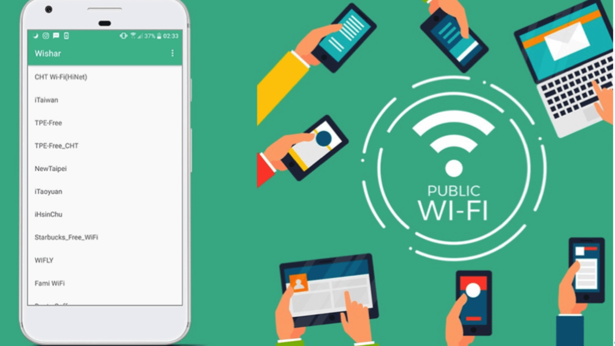 全台約有10萬個公共Wi-Fi熱點,但使用上並沒有很普及,登入過程也不太順暢。(圖片提供:Whisr app) 全台約有10萬個公共Wi-Fi熱點,但使用上並沒有很普及,登入過程也不太順暢。(圖片提供:Whisr app)