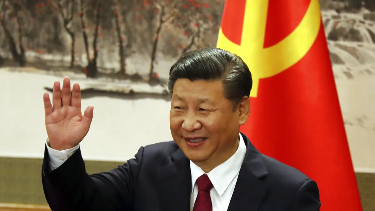中國領導人習近平。(美聯社)