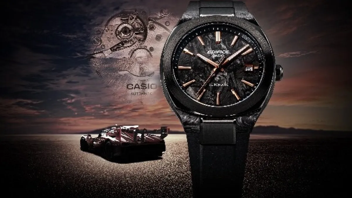 Casio to Release Automatic Mechanical EDIFICE with a Look That Changes with the Light