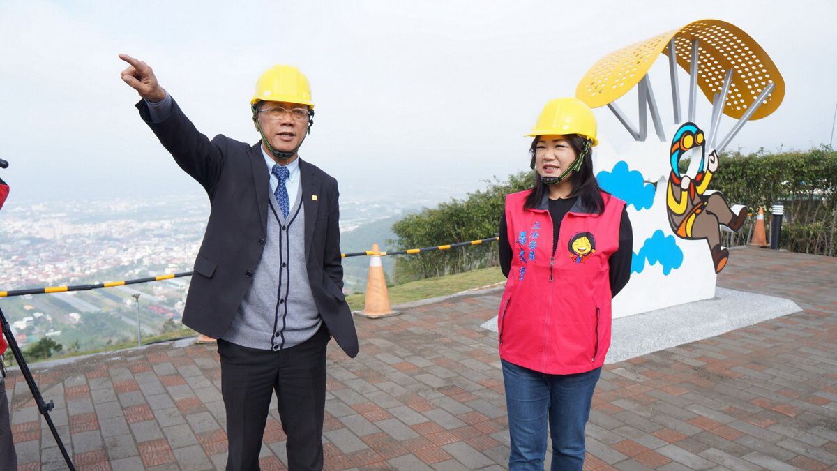 埔里飛行傘景觀台園區 研議設置咖啡座 埔里飛行傘景觀台園區 研議設置咖啡座