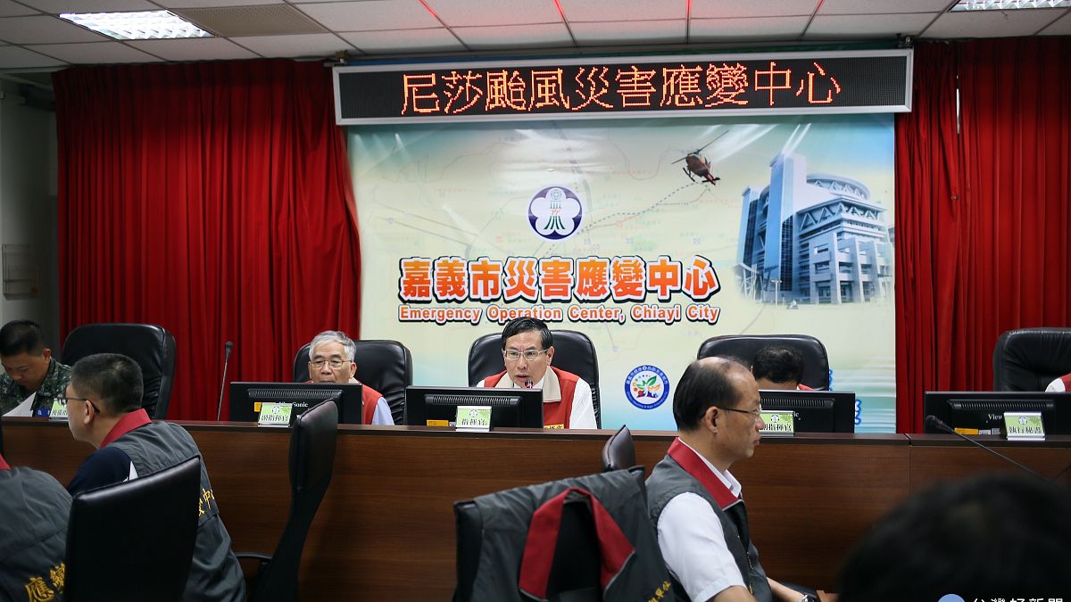 脫離海棠颱風暴風圈 嘉市解除應變中心開設 脫離海棠颱風暴風圈 嘉市解除應變中心開設