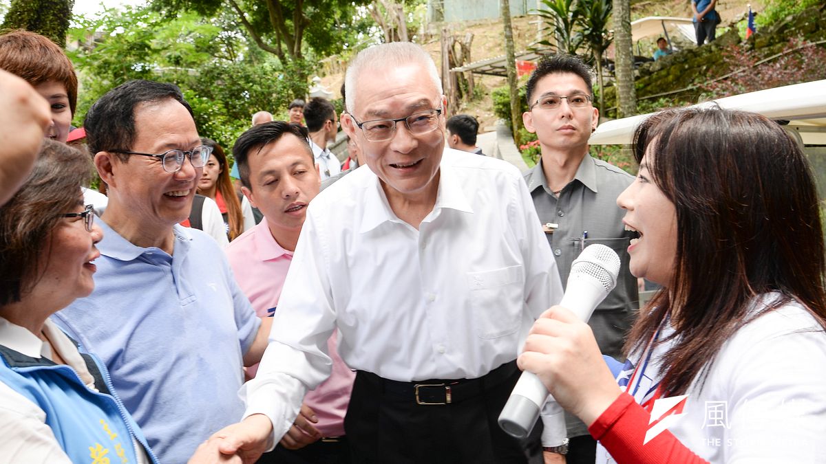20180608-台北市婦工姊妹團結誓師大會,國民黨主席吳敦義出席。(甘岱民攝) 20180608-台北市婦工姊妹團結誓師大會,國民黨主席吳敦義出席。(甘岱民攝)