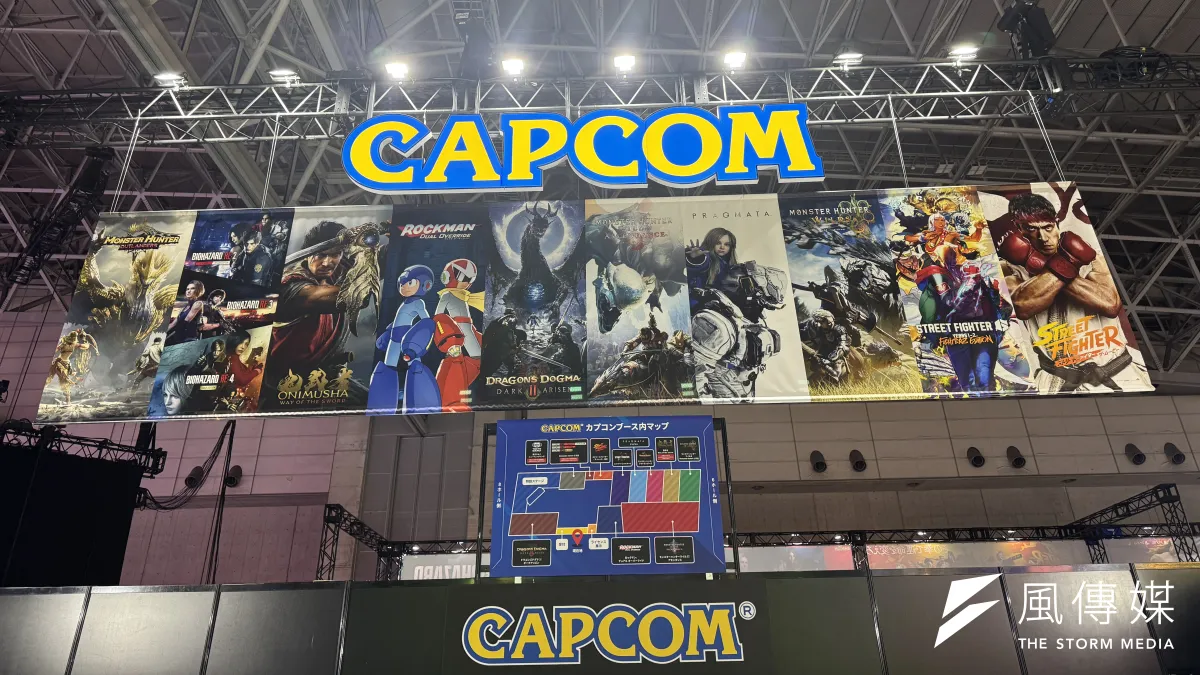 カプコンは「東京ゲームショウ2026」で、世界初試遊となった『モンスターハンターワイルズ:アセンダンス』や、『ドラゴンズドグマ 2』最新作など主要タイトルの試遊・体験企画を一挙に展開した。(黃信維撮影/©カプコン)