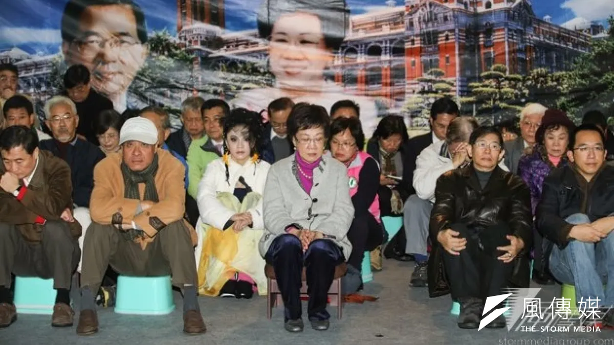 前副總統呂秀蓮28日展開絕食,籲馬政府儘速釋放陳水扁。(資料照片,林韶安攝)
