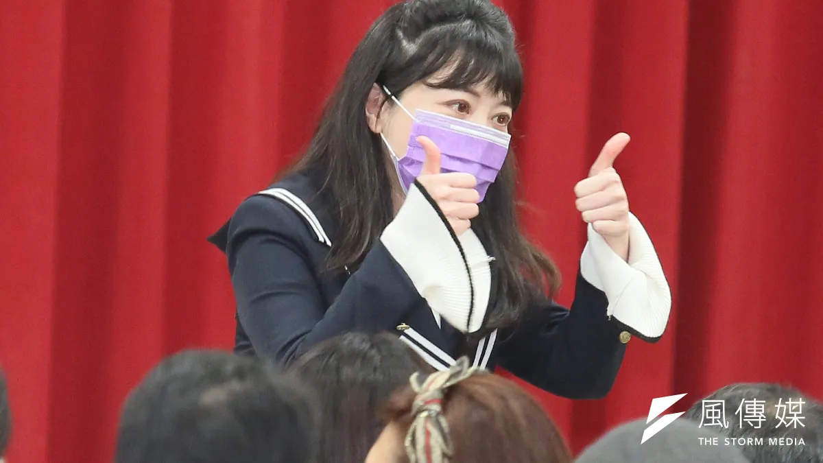 立委高嘉瑜成了民進黨敗選出氣包。(柯承惠攝)
