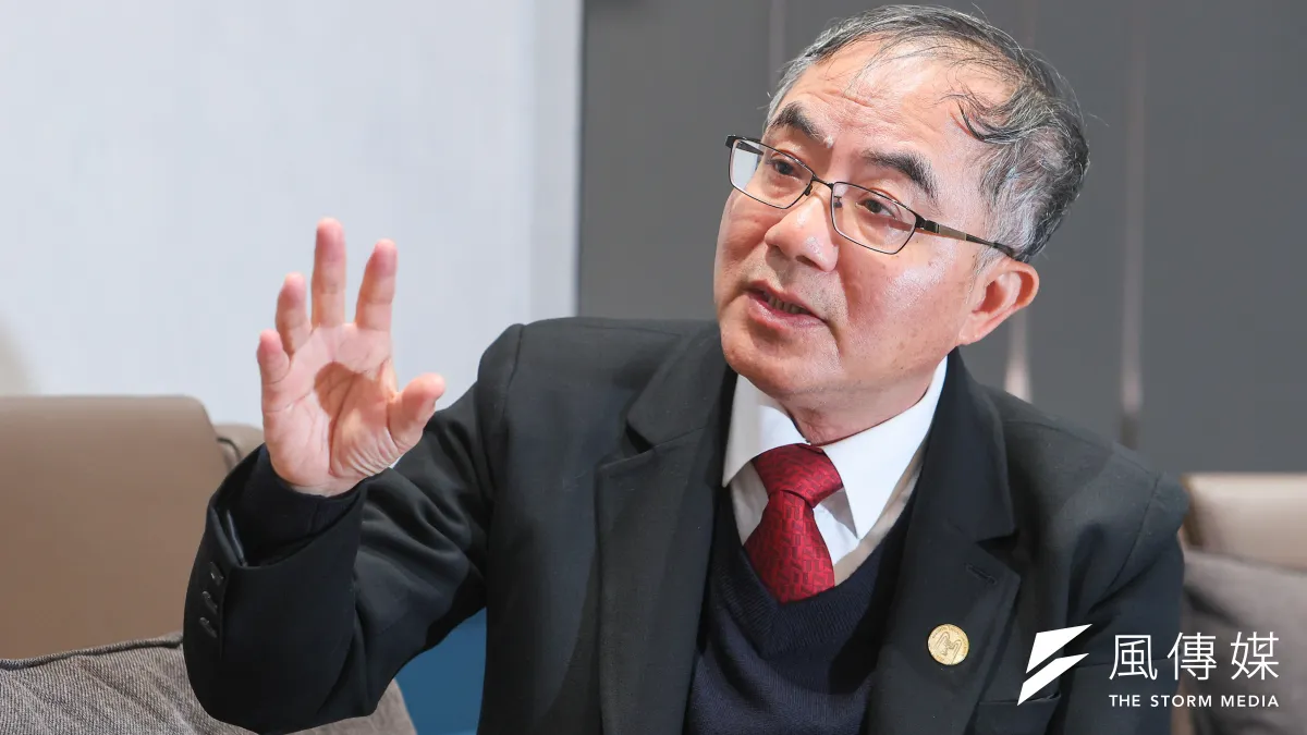卡關多時的台大國際政經學院設立案將再度闖關,台大校長陳文章在專訪中提到,「不知道蔡英文的政治遺產」說法從何而來。(顏麟宇攝)