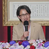 台湾の蕭美琴副総統が大紀元時報の番組に出演し、キャスターのジャン・ジェキエレク氏との単独インタビューに応じた。(資料写真/蔡親傑撮影) 台湾の蕭美琴副総統が大紀元時報の番組に出演し、キャスターのジャン・ジェキエレク氏との単独インタビューに応じた。(資料写真/蔡親傑撮影)