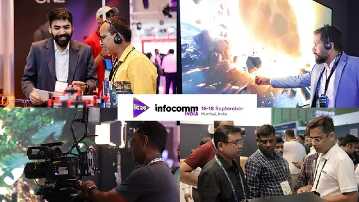InfoComm India 2026 Opens in One Week: Global Product Debuts, Live AI on the Show Floor and an iPhone 17 to Be Won
