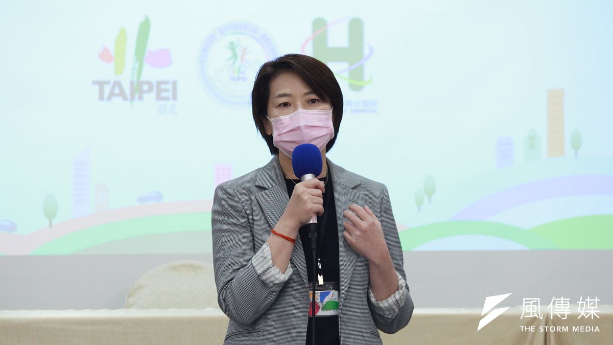 台北市副市長黃珊珊宣布校園逐步解封。(資料照片,方炳超攝) 台北市副市長黃珊珊宣布校園逐步解封。(資料照片,方炳超攝)