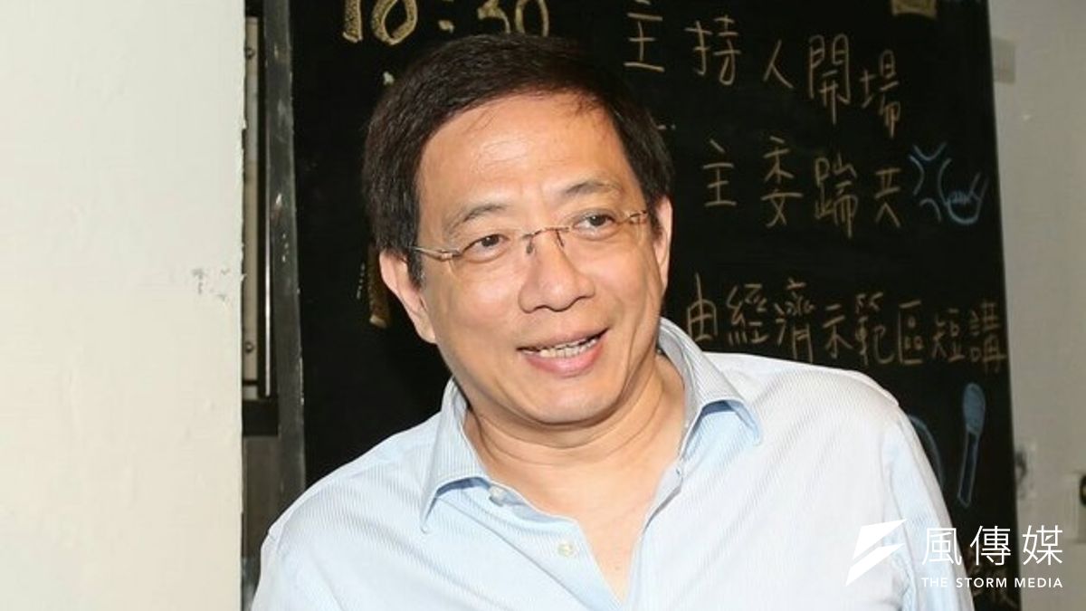 國發會online第一發,主委管中閔親自上陣為自經區辯護。(吳逸驊攝) 國發會online第一發,主委管中閔親自上陣為自經區辯護。(吳逸驊攝)