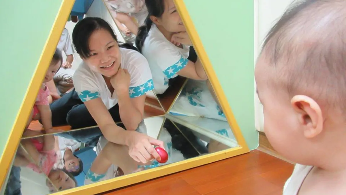 孩子的成長時光,需要父母的參與、互動,才能留下美好的回憶。(圖/高雄社會局兒福中心提供)