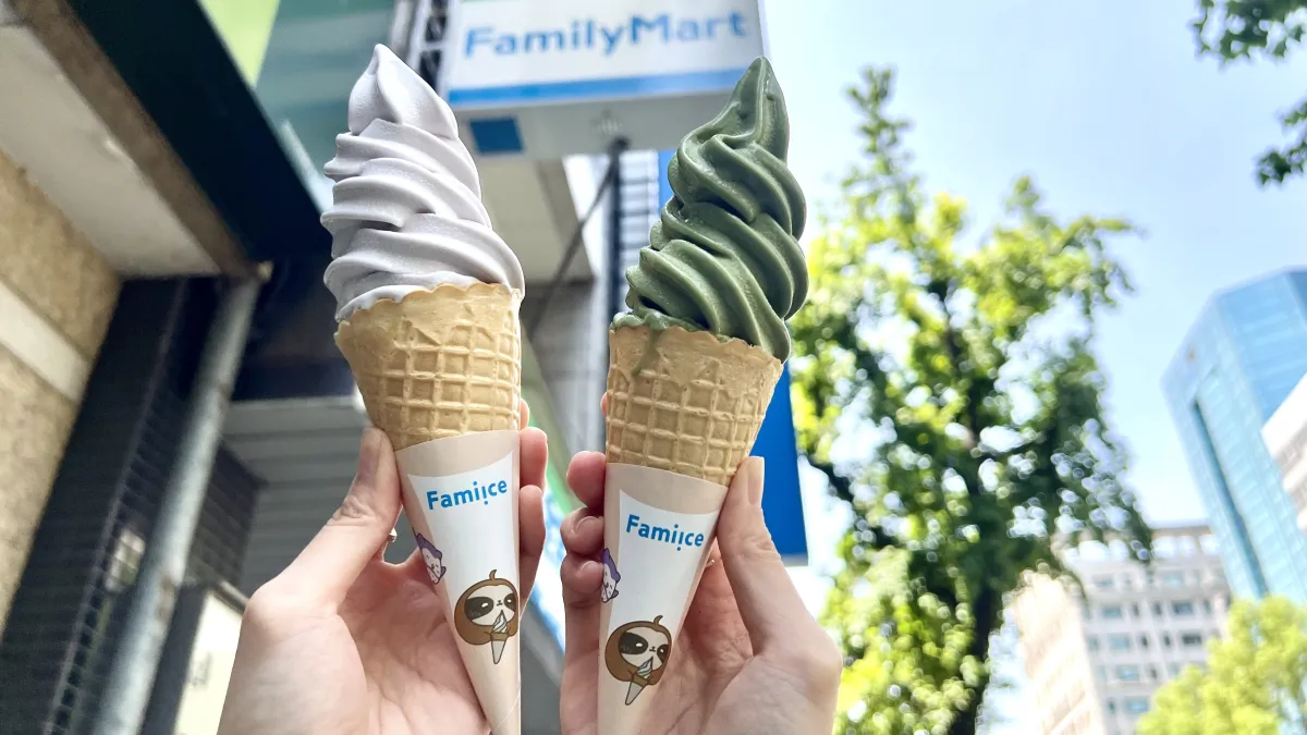 全家Fami!ce聯名「再睡5分鐘」超人氣霜淇淋口味升級上市。(圖/全家便利商店提供)