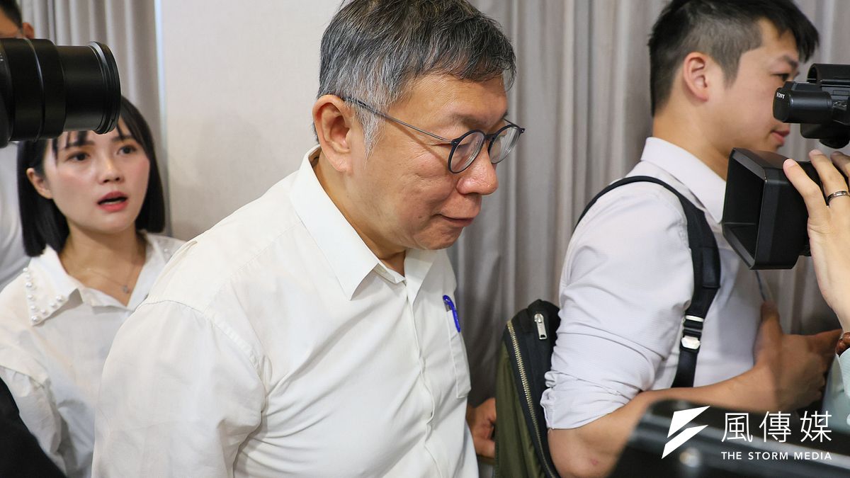 民衆党主席の柯文哲が最近、政治献金の虚偽申告疑惑に巻き込まれている。(資料写真、顔麟宇撮影) 民衆党主席の柯文哲が最近、政治献金の虚偽申告疑惑に巻き込まれている。(資料写真、顔麟宇撮影)