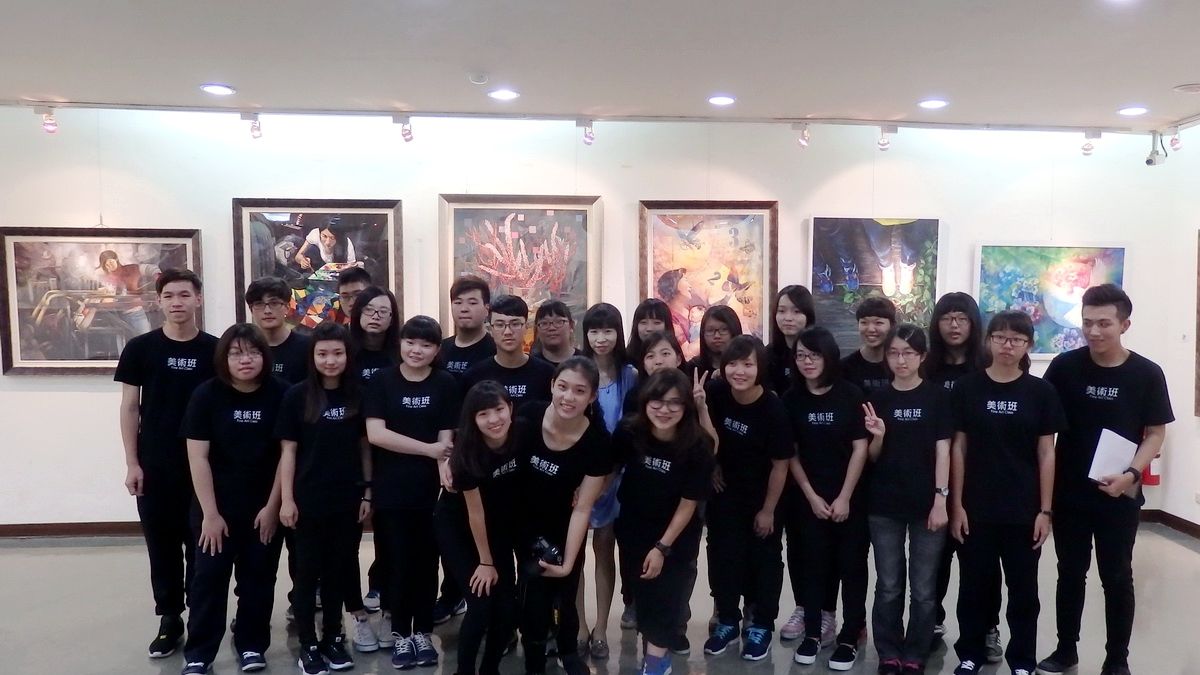 竹山高中美術班「洵美」畫展 台中文英館尋美開展 竹山高中美術班「洵美」畫展 台中文英館尋美開展