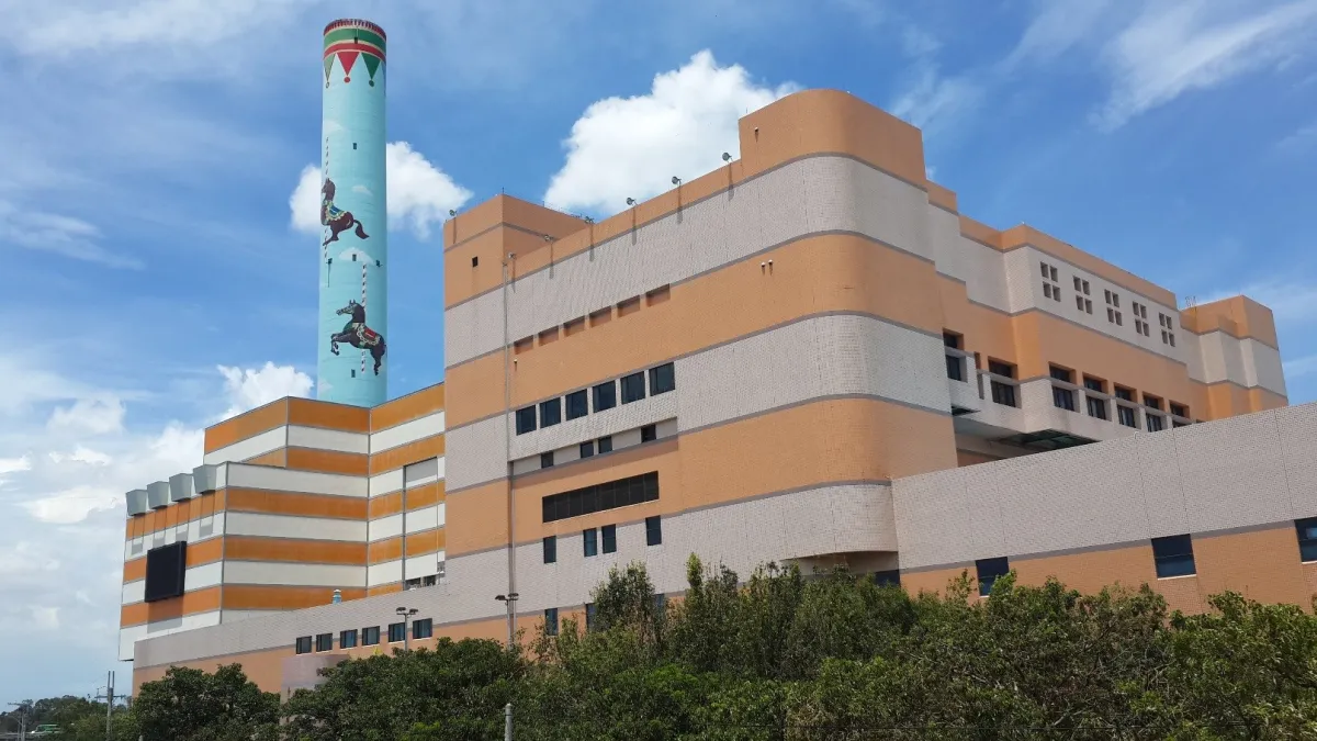 台中后里焚化廠發電收入減少,市府將向中央爭取以再生能源電價,來收購焚化廠發的電力,提高售電收入。(圖/臺中市政府環保局提供)