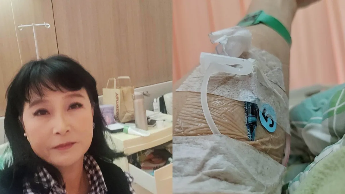 資深女星馬妞透露自己身上有多達12種病症。(圖/翻攝自FB/馬維欣)