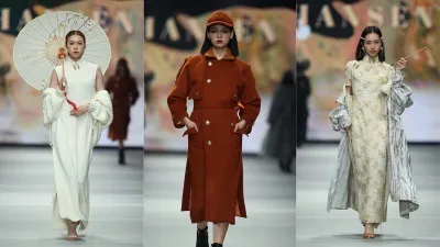 桃園市府以國慶為主題推出「慈湖十尚音樂季」,融合復古懷舊風格、時尚元素及音樂表演。(圖/桃園市政府觀旅局提供)
