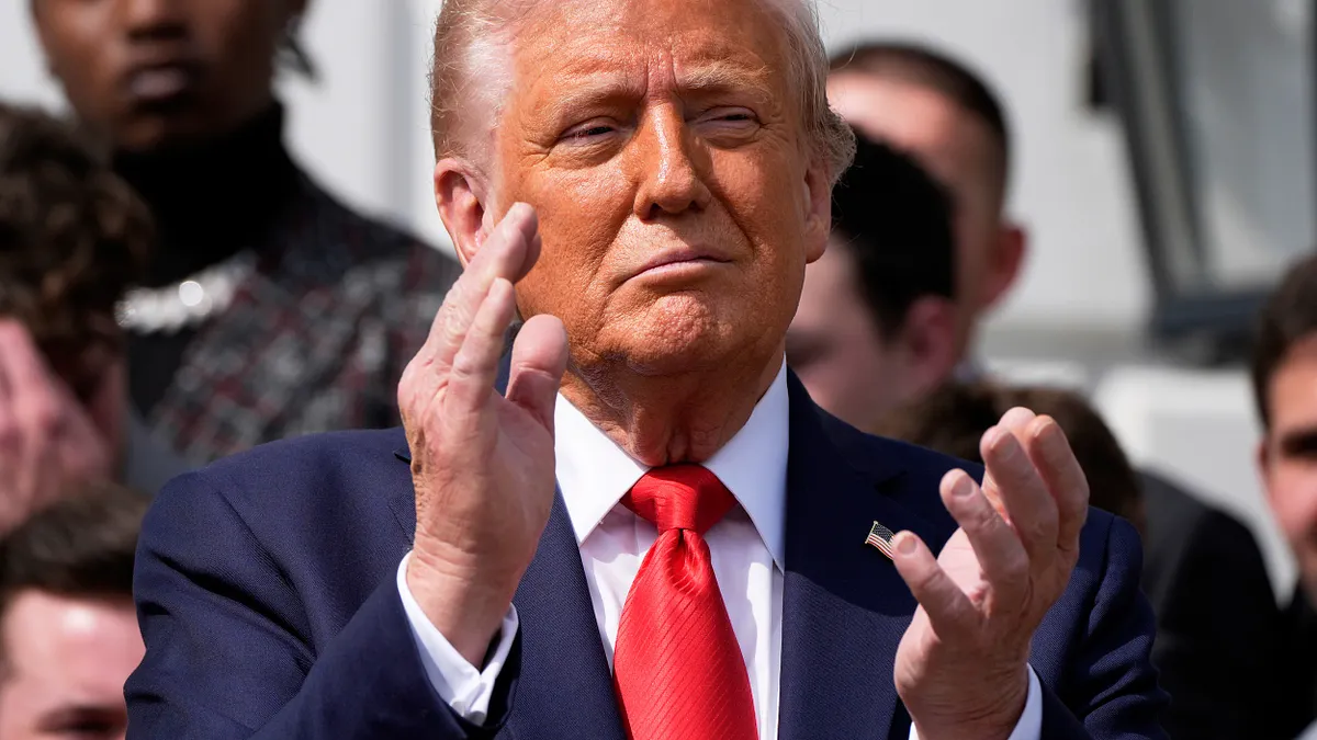 美國總統川普親自出席對日本的貿易談判。(資料照,美聯社) 美國總統川普親自出席對日本的貿易談判。(資料照,美聯社)