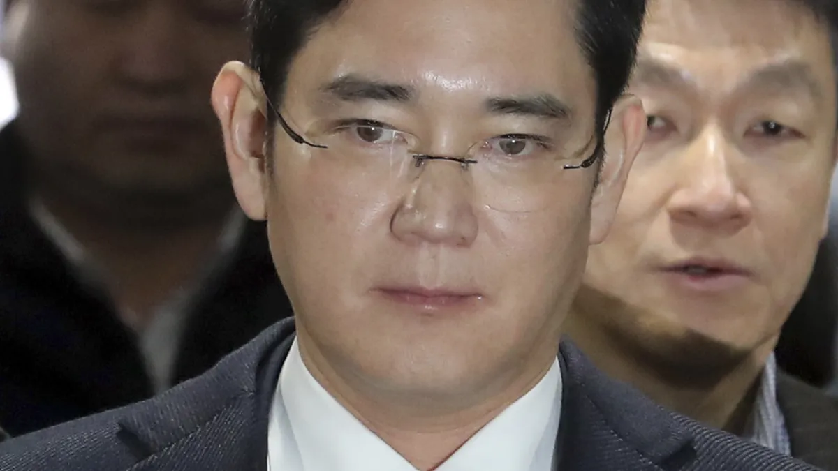南韓三星電子副會長李在鎔(AP)