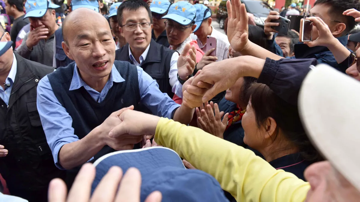 哈佛大學費正清中國研究中心主任宋怡明證實,邀請高雄市長韓國瑜赴美演講。(資料照,高雄市政府提供)