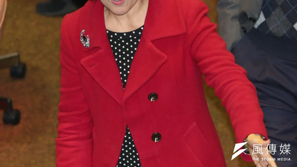 立委呂玉玲在初選民調中勝出,將代表國民黨參選桃園立委第5選區(平鎮、龍潭)。(余志偉攝)