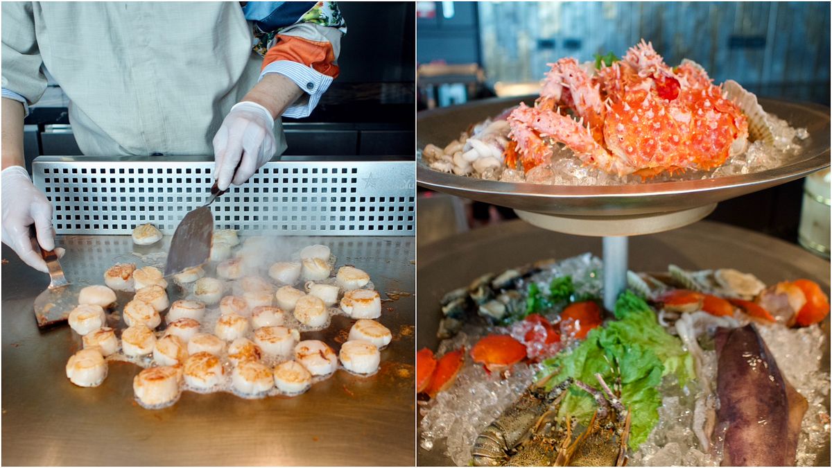 饗 A Joy海鮮豐富。(圖/取自臉書 TAIPEI 101 MALL 台北 101 購物中心) 饗 A Joy海鮮豐富。(圖/取自臉書 TAIPEI 101 MALL 台北 101 購物中心)