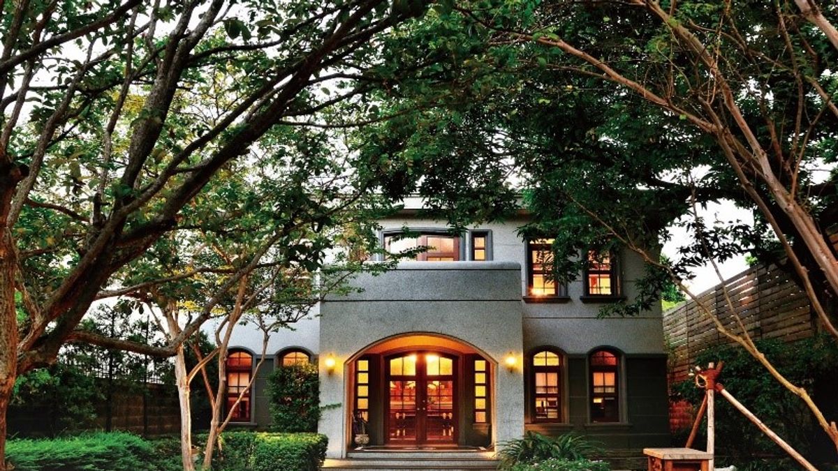 門口濃厚的靜幽感,塑造別有洞天之感。(照片來源/中山招待所提供) 門口濃厚的靜幽感,塑造別有洞天之感。(照片來源/中山招待所提供)